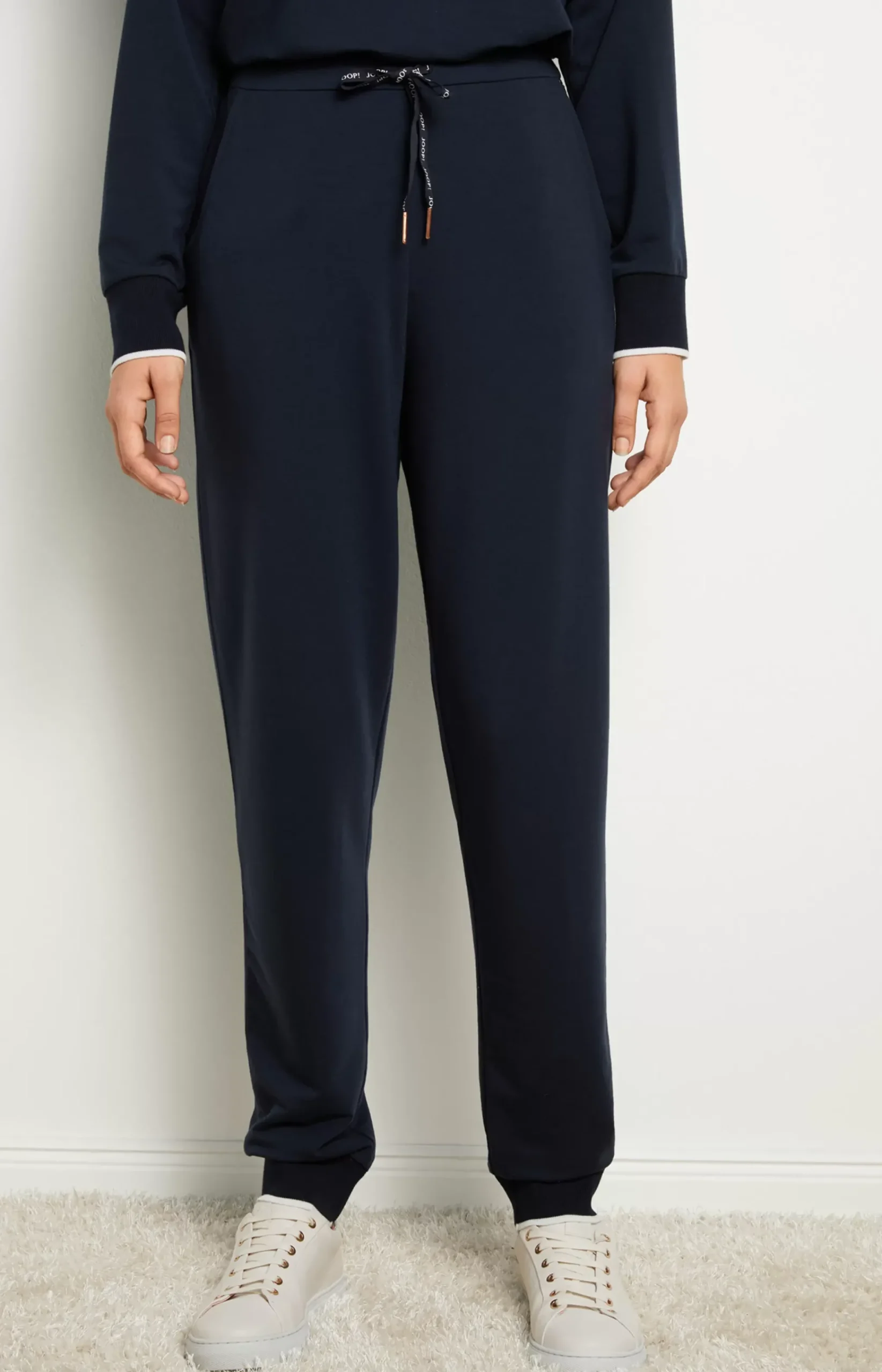 Loungewear trousers in Midnight Blue