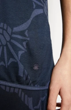 Loungewear T-shirt in midnight blue
