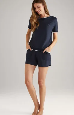 Loungewear T-shirt in navy