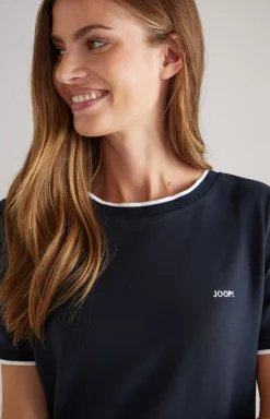 Loungewear T-shirt in navy