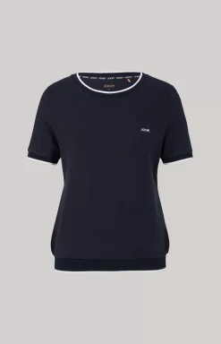 Loungewear T-shirt in navy