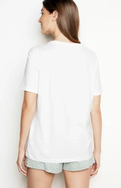 Loungewear T-shirt in White