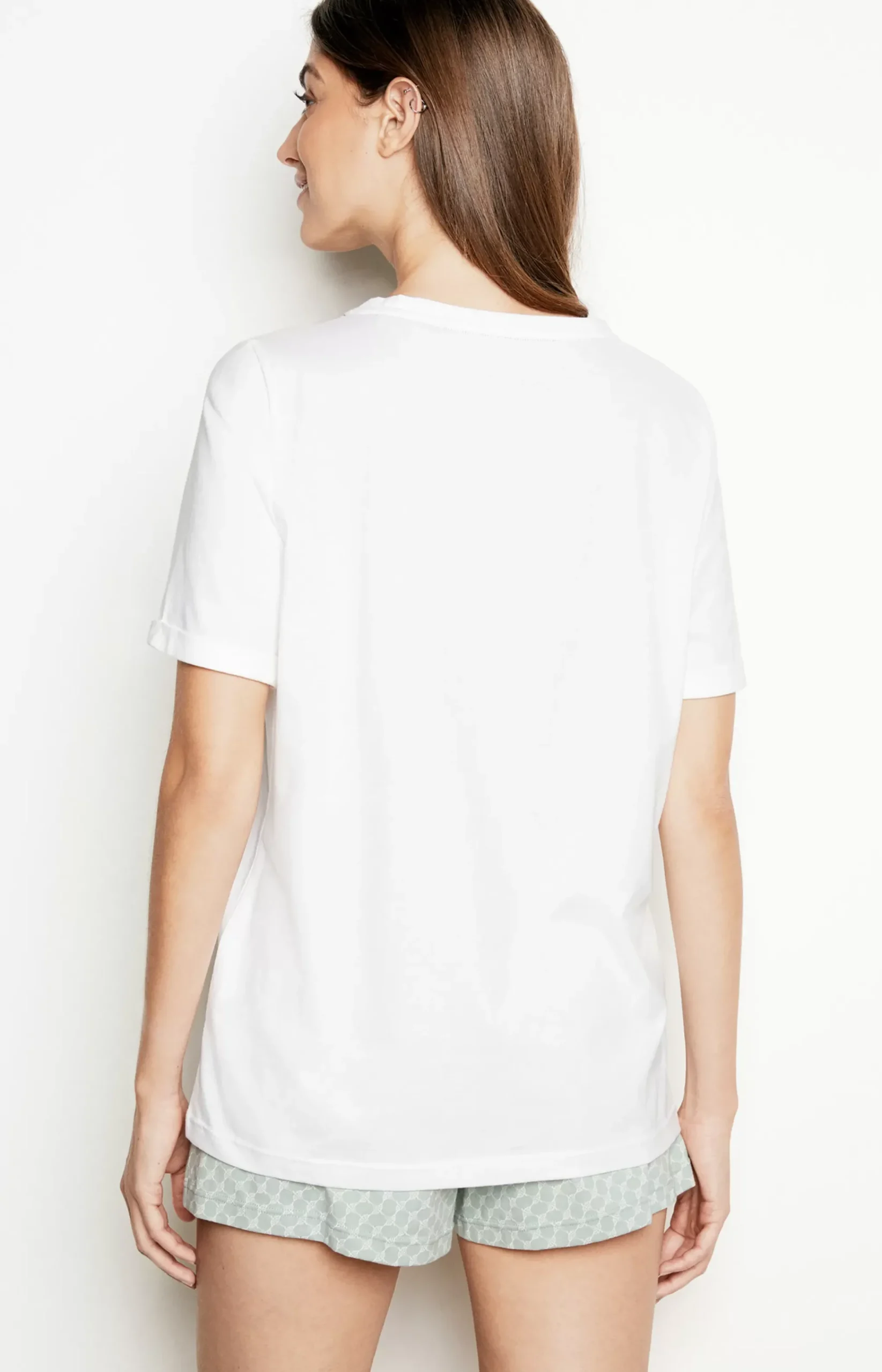 Loungewear T-shirt in White
