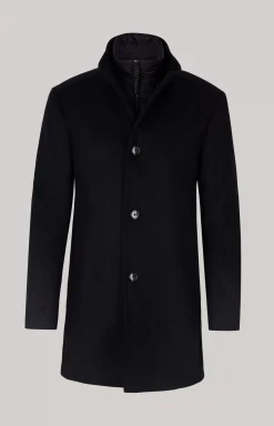 Maico Coat in Navy