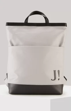 Marcena Falk Backpack in Light Grey