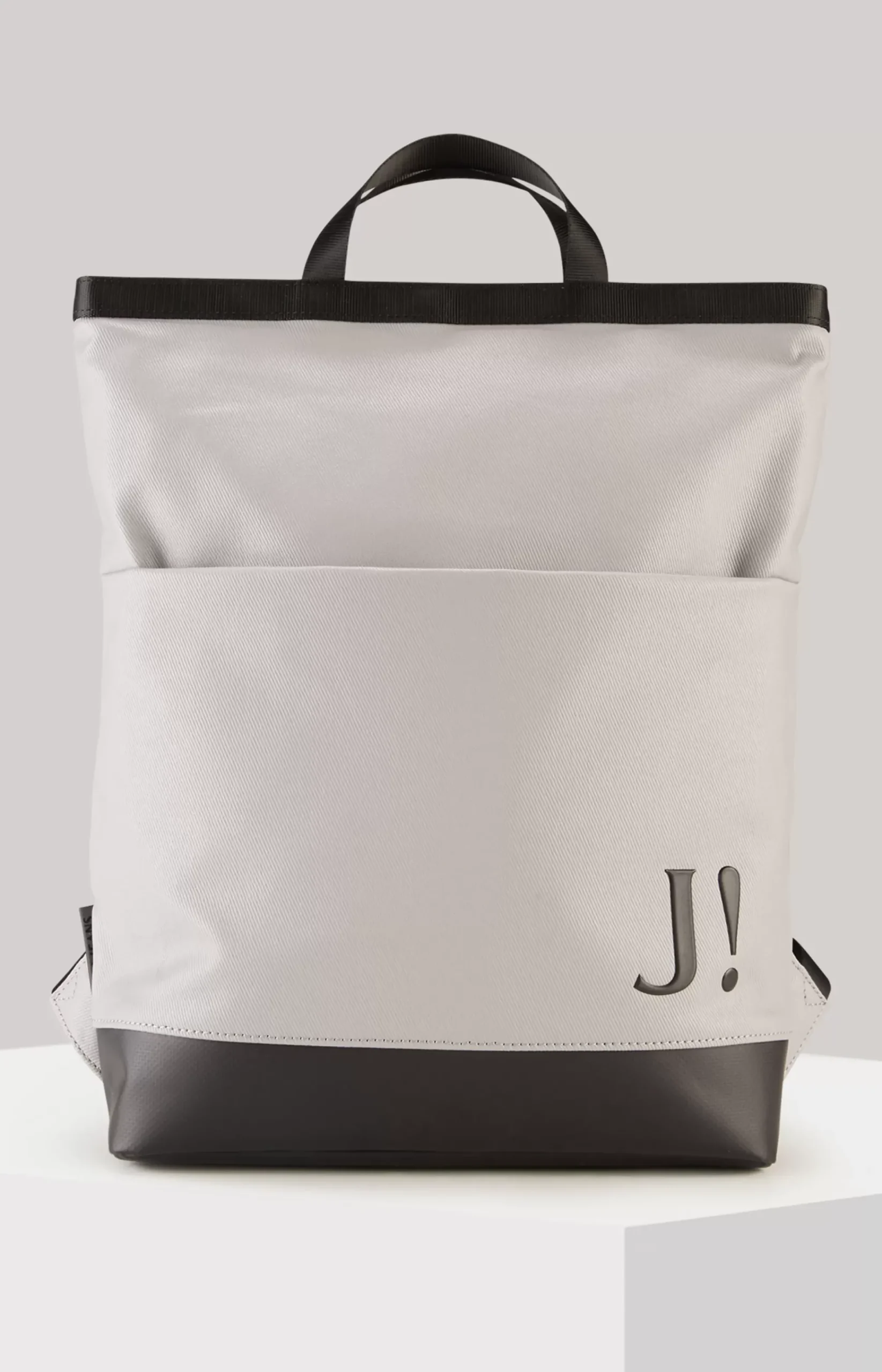 Marcena Falk Backpack in Light Grey