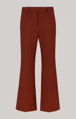 Marlene Trousers in Copper Brown