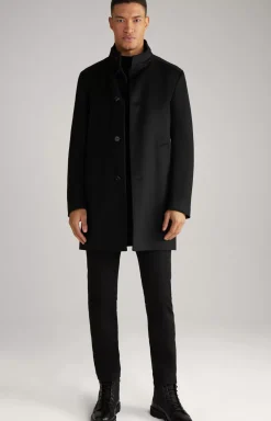 Maron Coat in Black