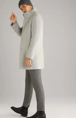 Maron Coat in Mottled Grey