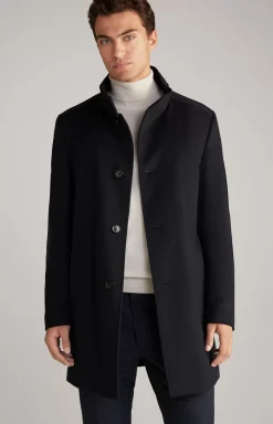 Maron Coat in Navy