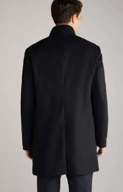 Maron Coat in Navy