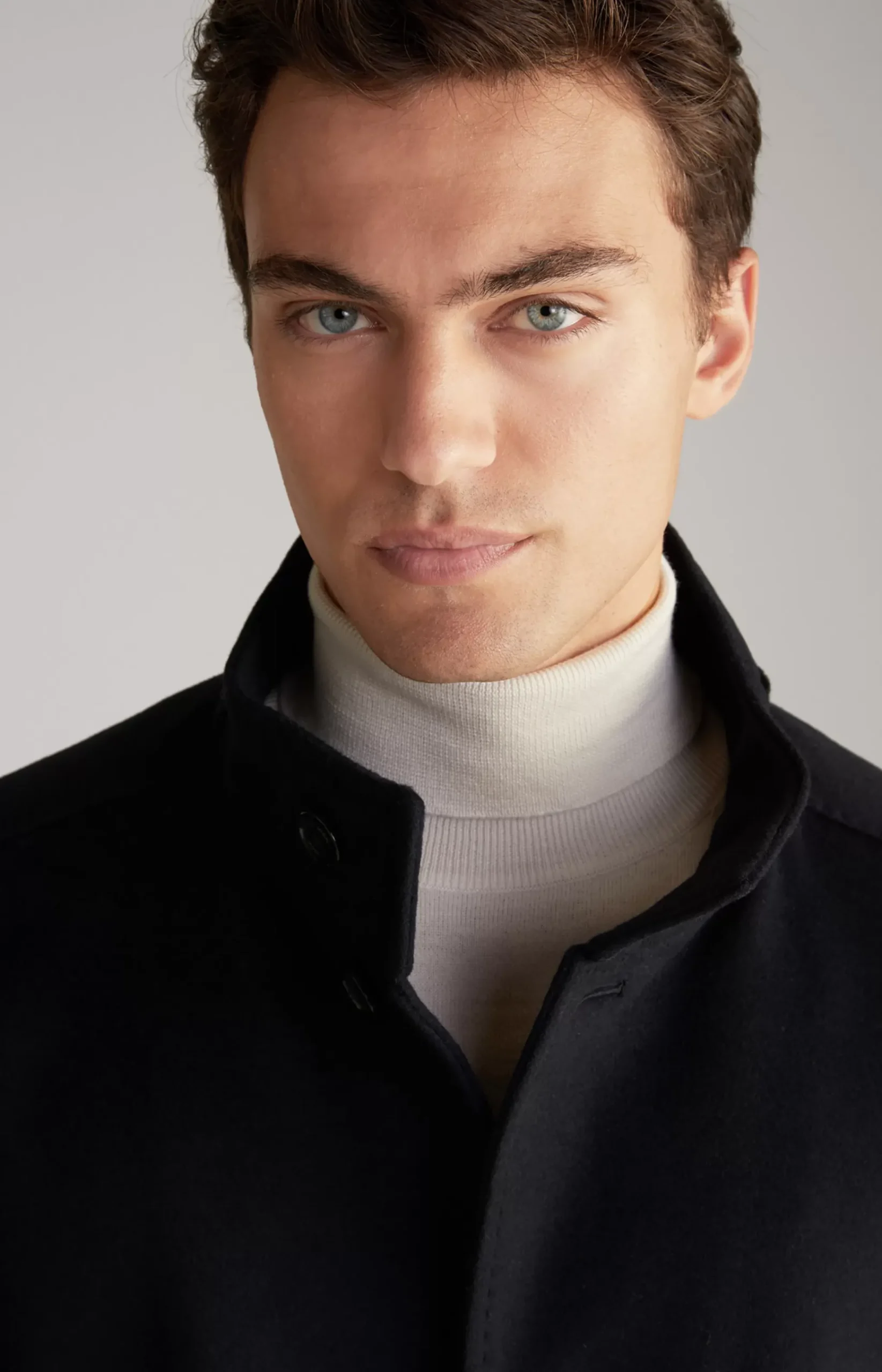 Maron Coat in Navy