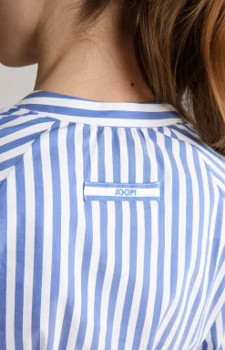 Maxi Dress in Blue/White Stripes
