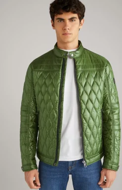 Maxin Quilted Jacket in Green