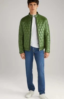 Maxin Quilted Jacket in Green