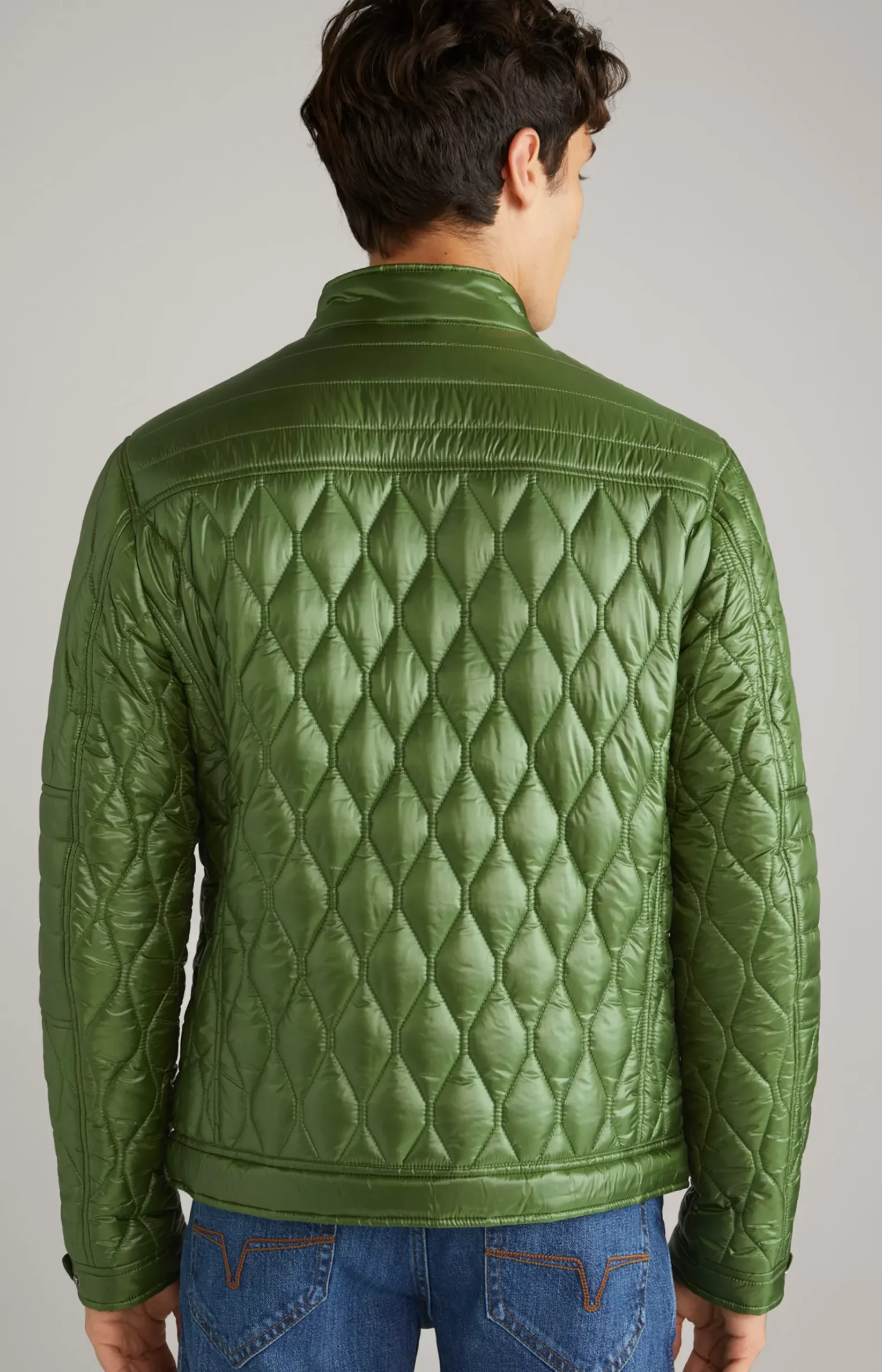 Maxin Quilted Jacket in Green