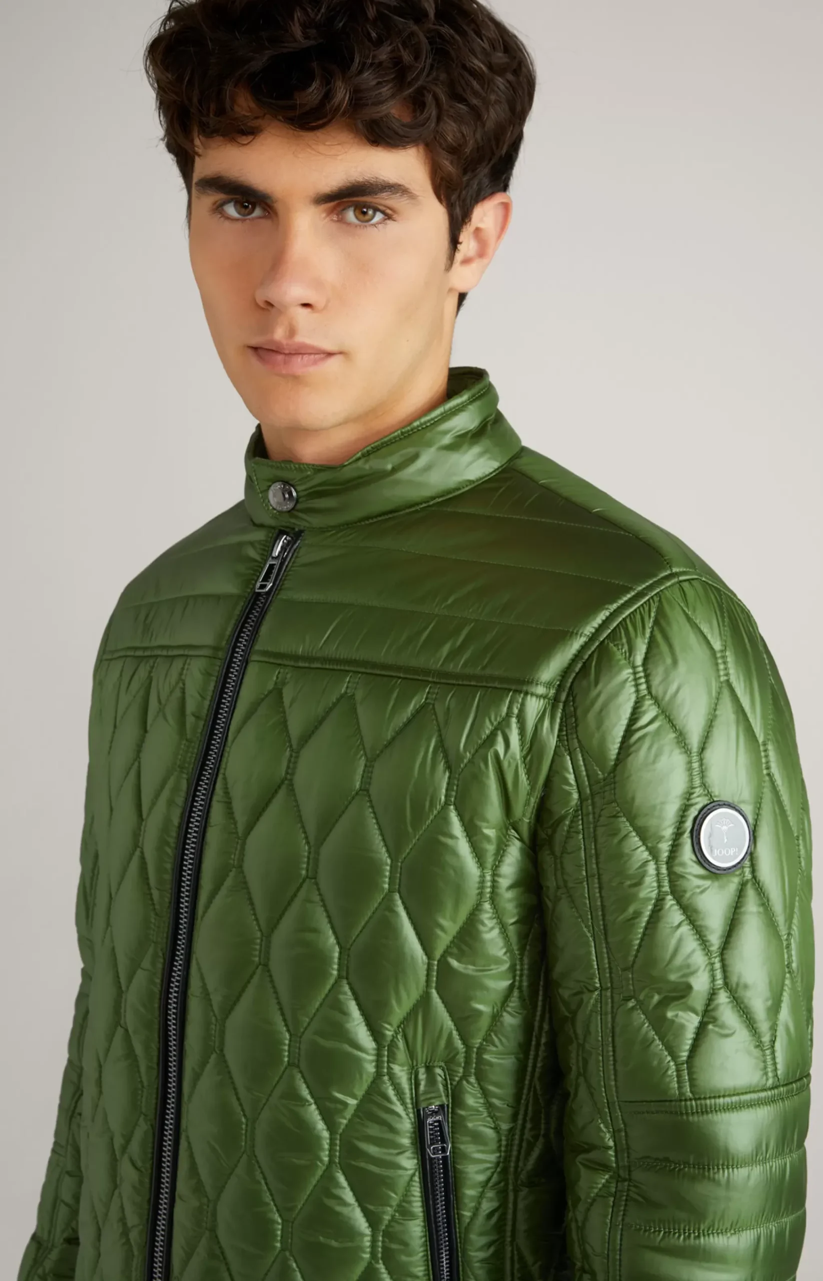 Maxin Quilted Jacket in Green