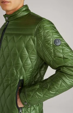 Maxin Quilted Jacket in Green