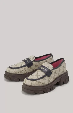 Mazzolino Camy Loafers in Beige
