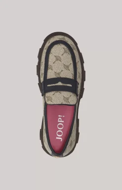 Mazzolino Camy Loafers in Beige