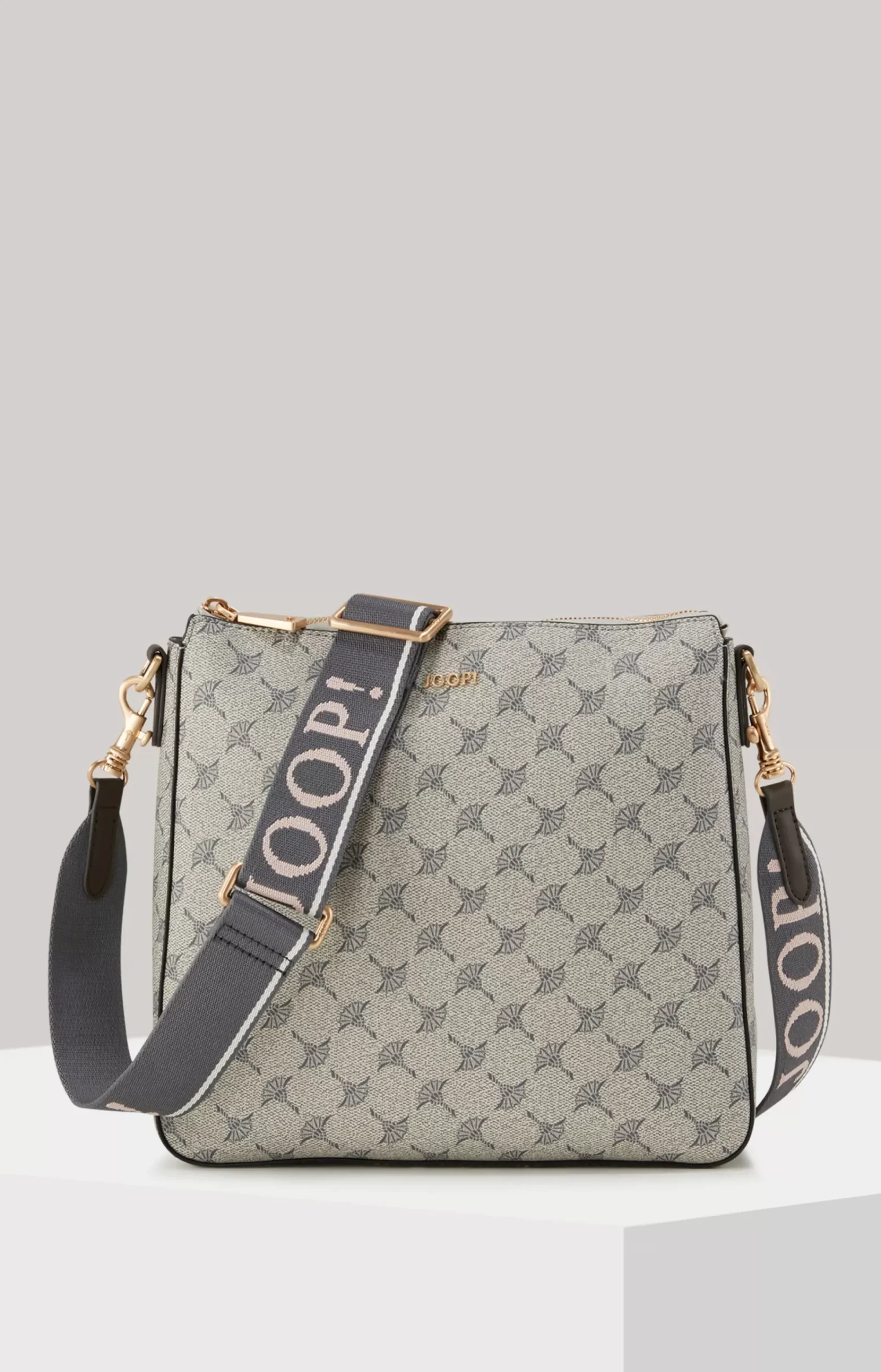 Mazzolino Diletta Jasmina Shoulder Bag in Grey