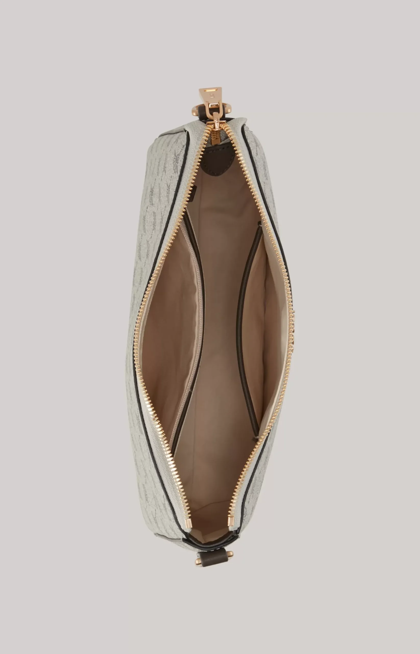 Mazzolino Diletta Jasmina Shoulder Bag in Grey