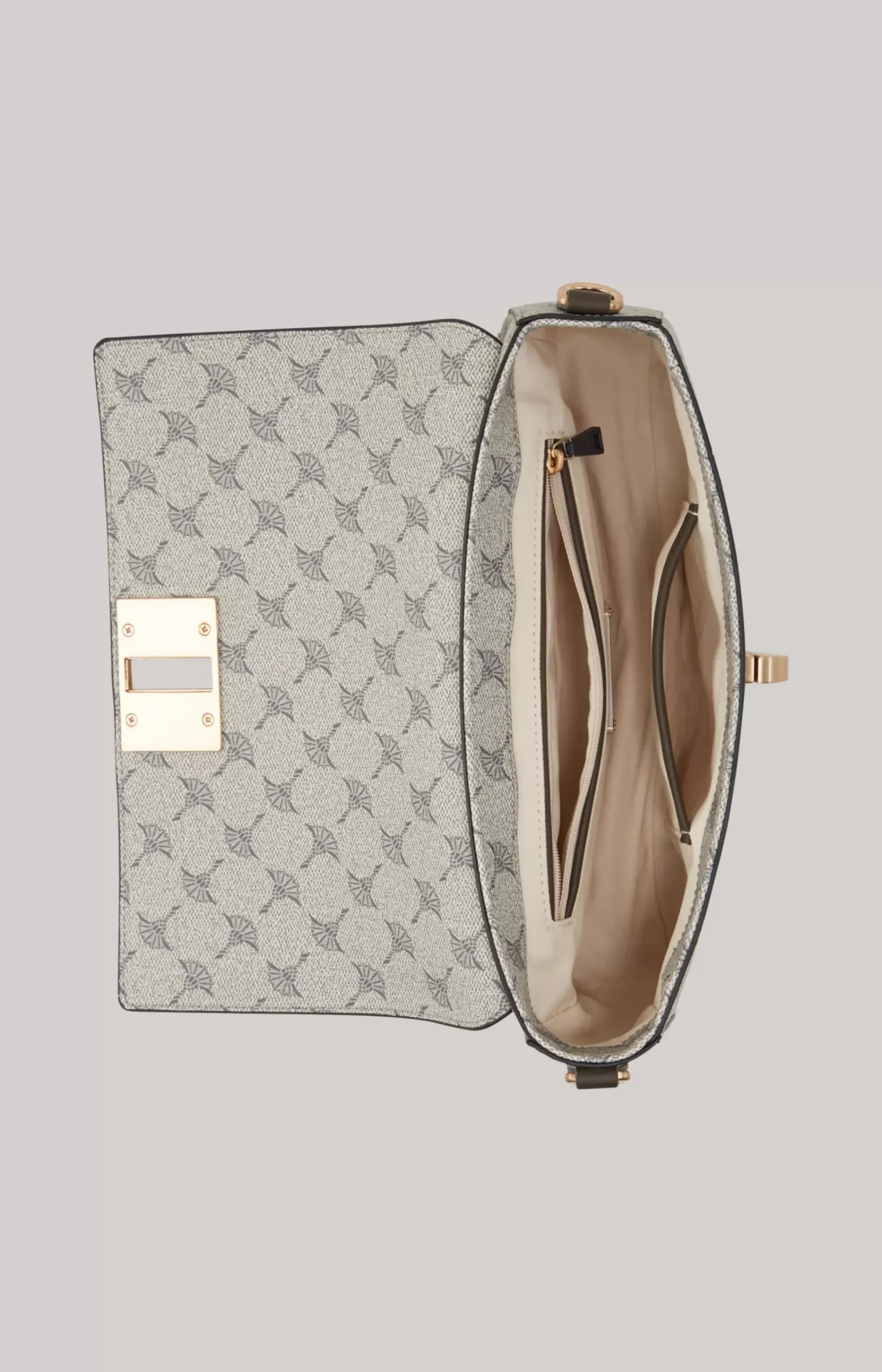 Mazzolino Diletta Nil Shoulder Bag in Grey