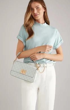 Mazzolino Diletta Nil Shoulder Bag in Light Blue