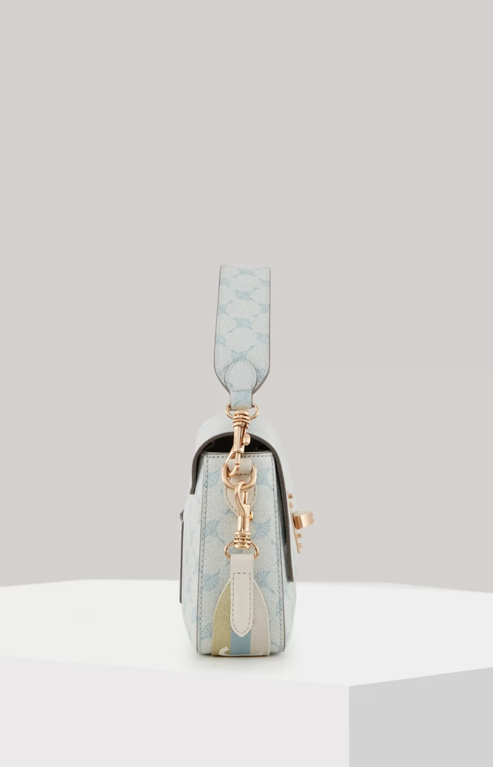 Mazzolino Diletta Nil Shoulder Bag in Light Blue