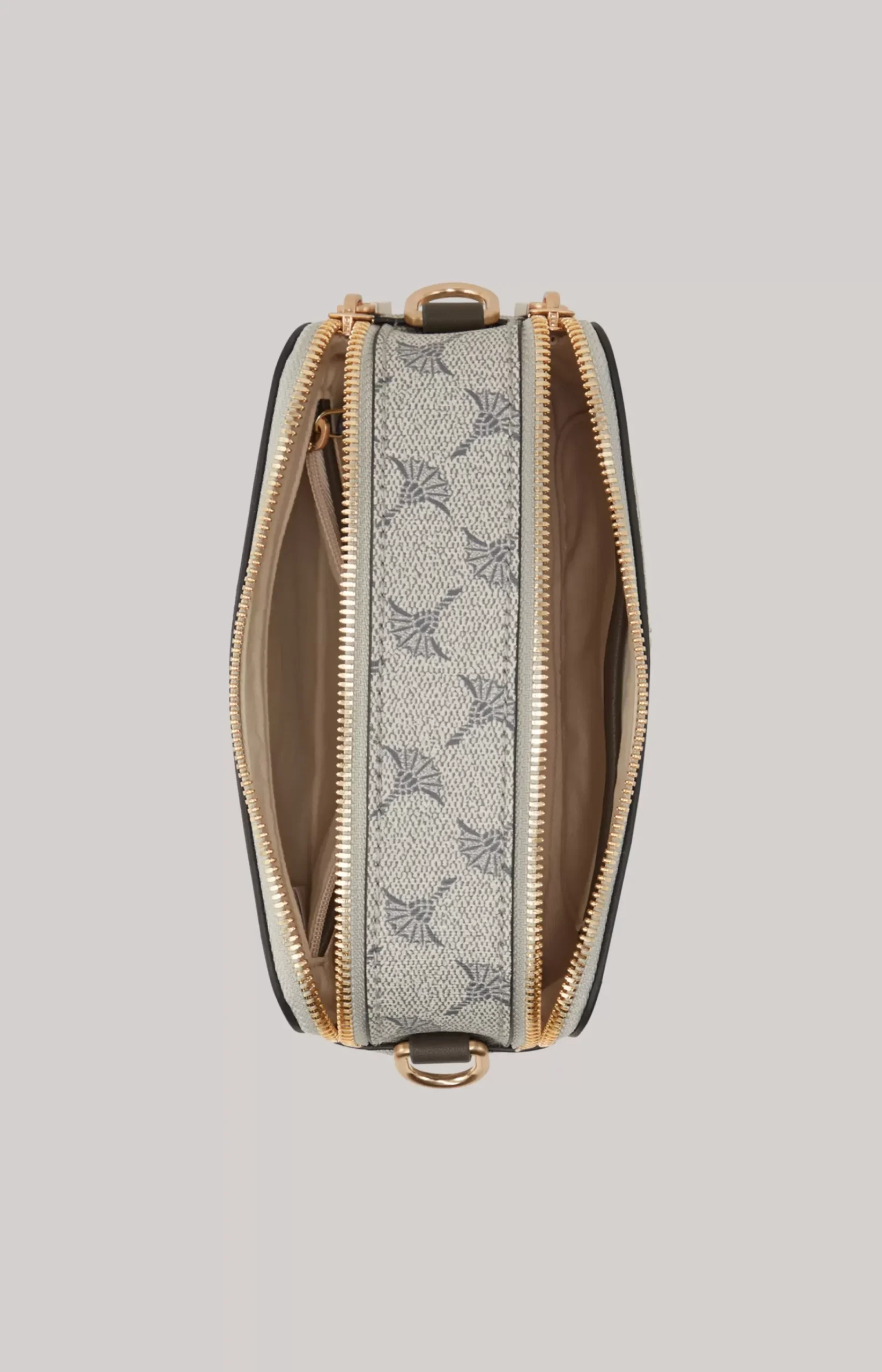 Mazzolino Diletta Susan Shoulder Bag in Grey
