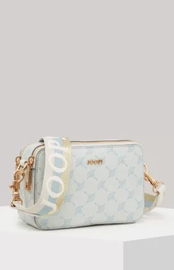 Mazzolino Diletta Susan Shoulder Bag in Light Blue