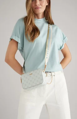 Mazzolino Diletta Susan Shoulder Bag in Light Blue