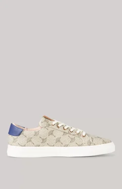 Mazzolino Due Coralie Trainers in Beige/Green