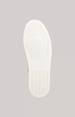 Mazzolino Due Coralie Trainers in Beige/Green