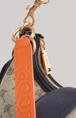 Mazzolino Edition Annina Shoulder Bag in Beige/Blue