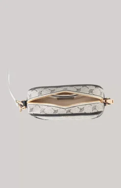 Mazzolino Edition Cloe Shoulder Bag in Black/Off-white
