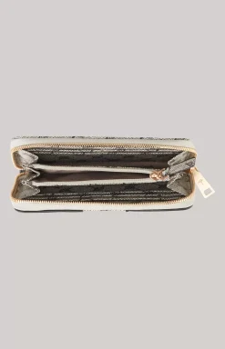 Mazzolino Edition Melete Wallet in Black/Off-white