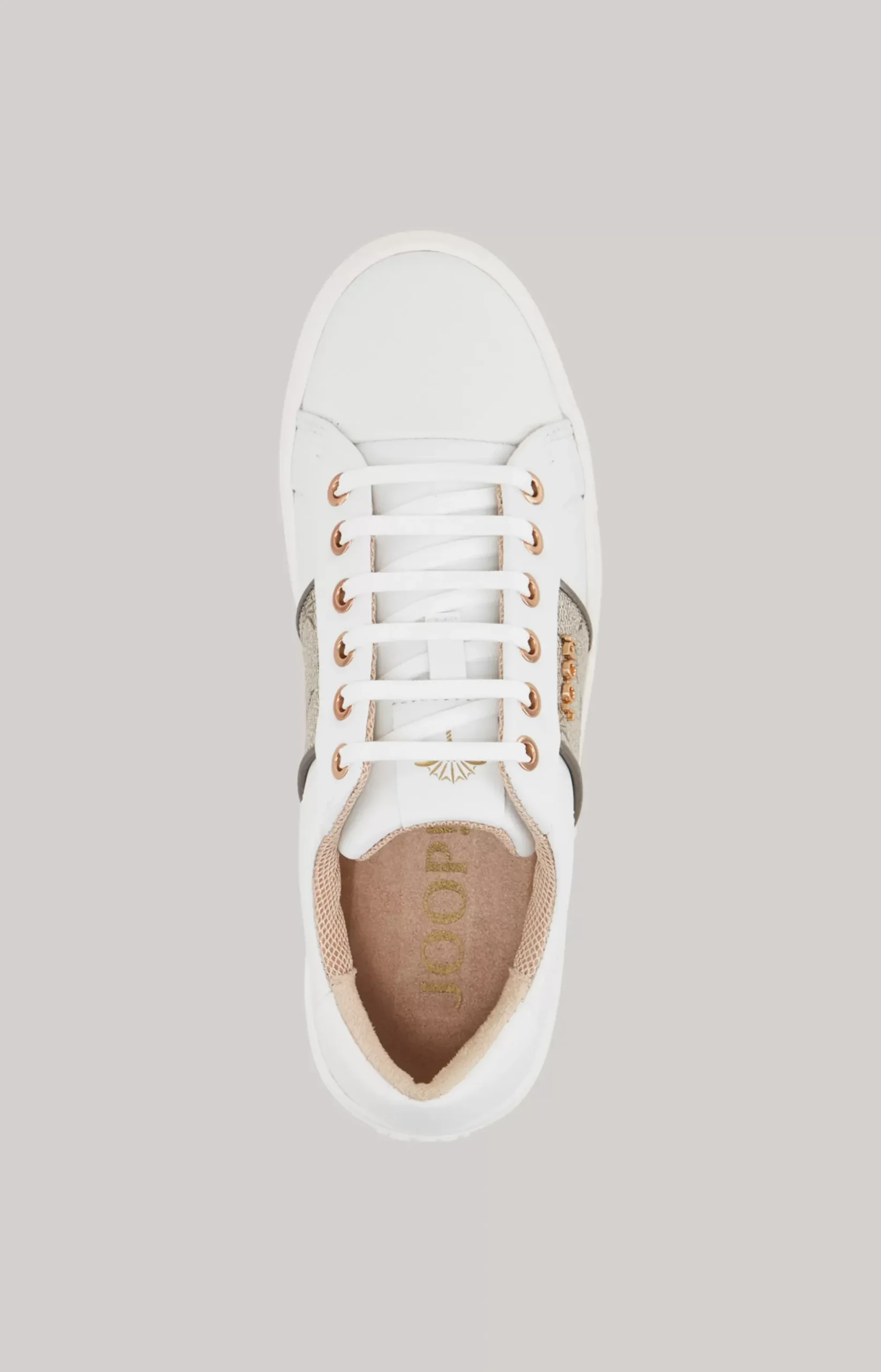 Mazzolino Lista Coralie Trainers in Off-white/Beige