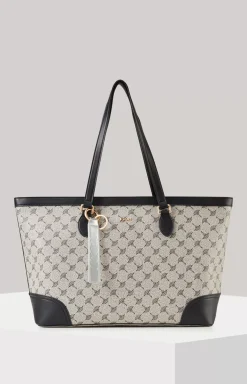 Mazzolino Mariella Shopper in Black/Off-white