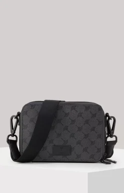 Mazzolino Paolo Shoulder Bag in Black/Grey