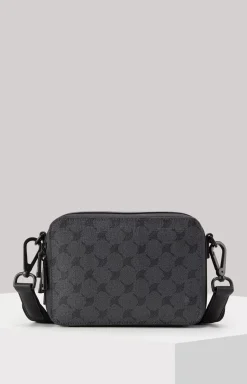 Mazzolino Paolo Shoulder Bag in Black/Grey
