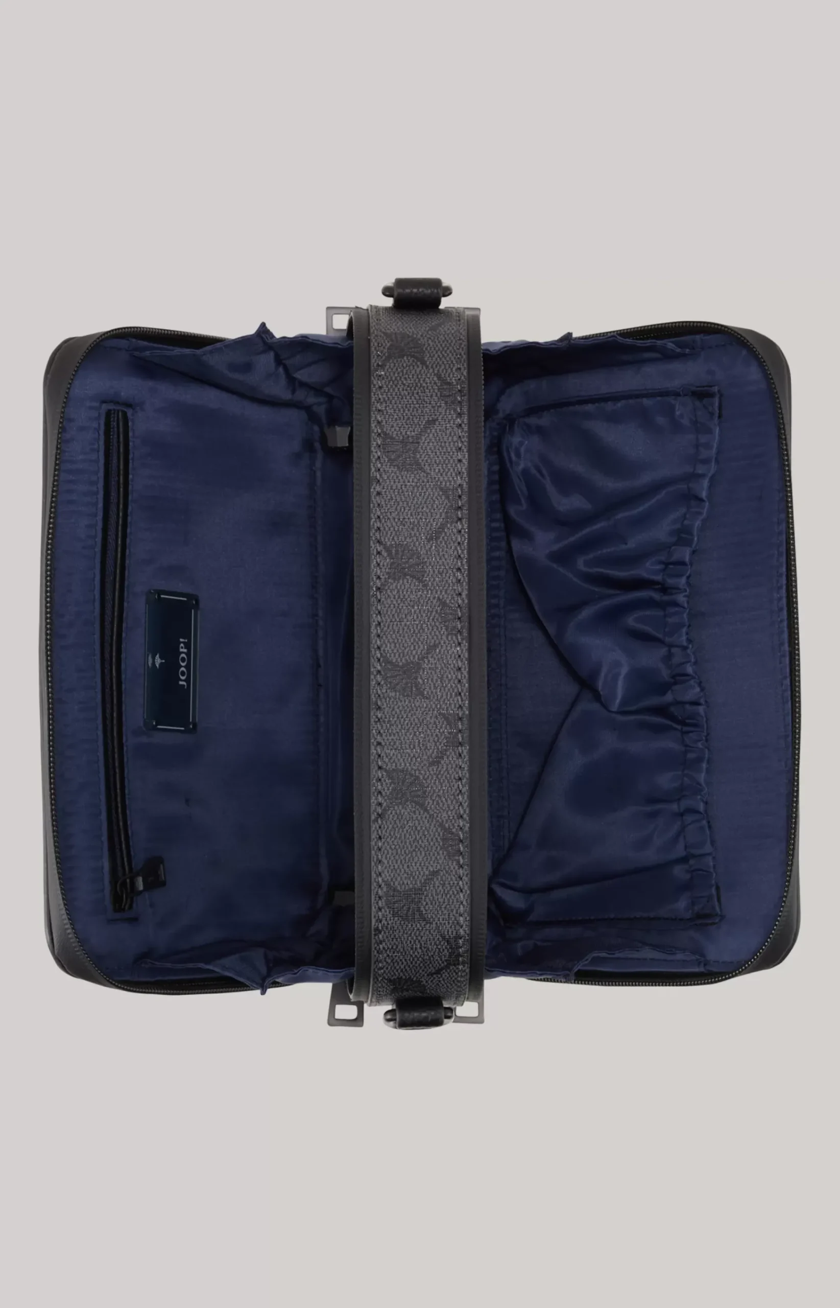 Mazzolino Paolo Shoulder Bag in Black/Grey