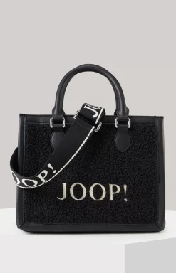 Mazzolino Pelo Aurelia Handbag in Black