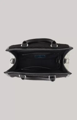 Mazzolino Pelo Aurelia Handbag in Black
