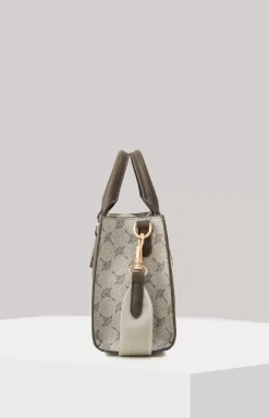 Mazzolino Peluche Ariella Handbag in Blue and Beige