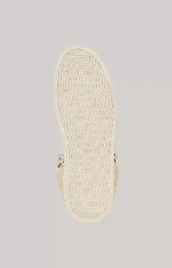 Mazzolino Peluche New Daphne High-top Trainers in Beige/Grey