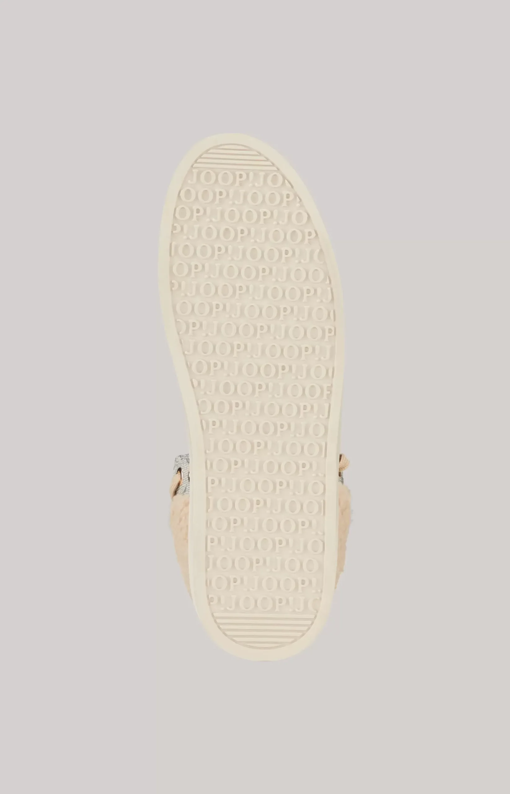 Mazzolino Peluche New Daphne High-top Trainers in Beige/Grey