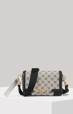 Mazzolino Sousa shoulder bag in black/grey