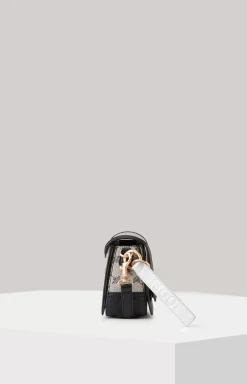 Mazzolino Sousa shoulder bag in black/grey