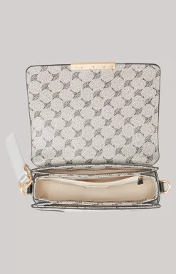 Mazzolino Sousa shoulder bag in black/grey